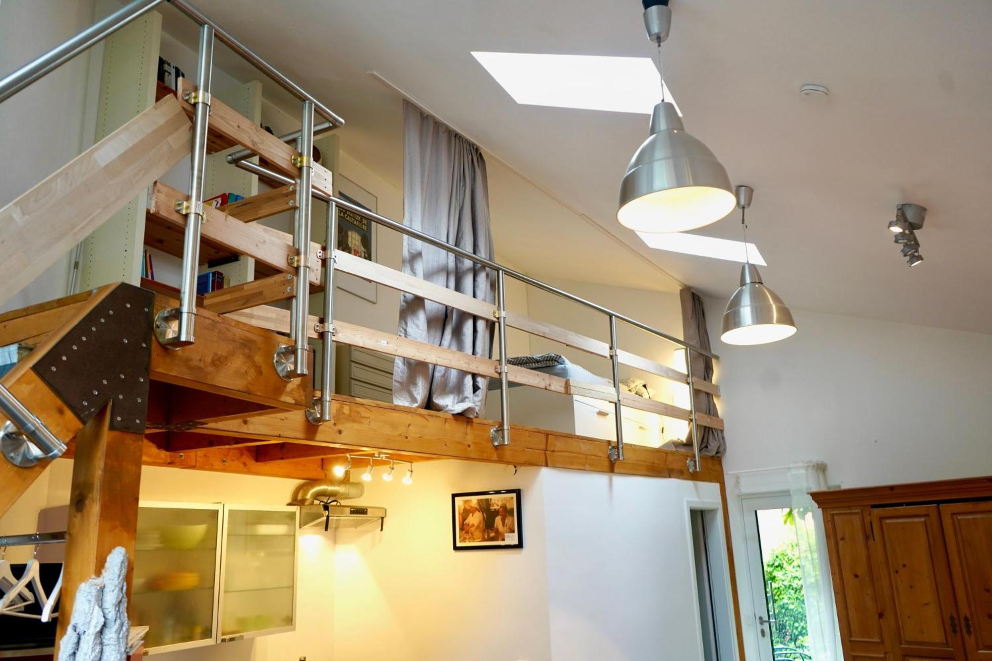 Privates & Ruhiges Maisonette - Loft In プルハイム エクステリア 写真
